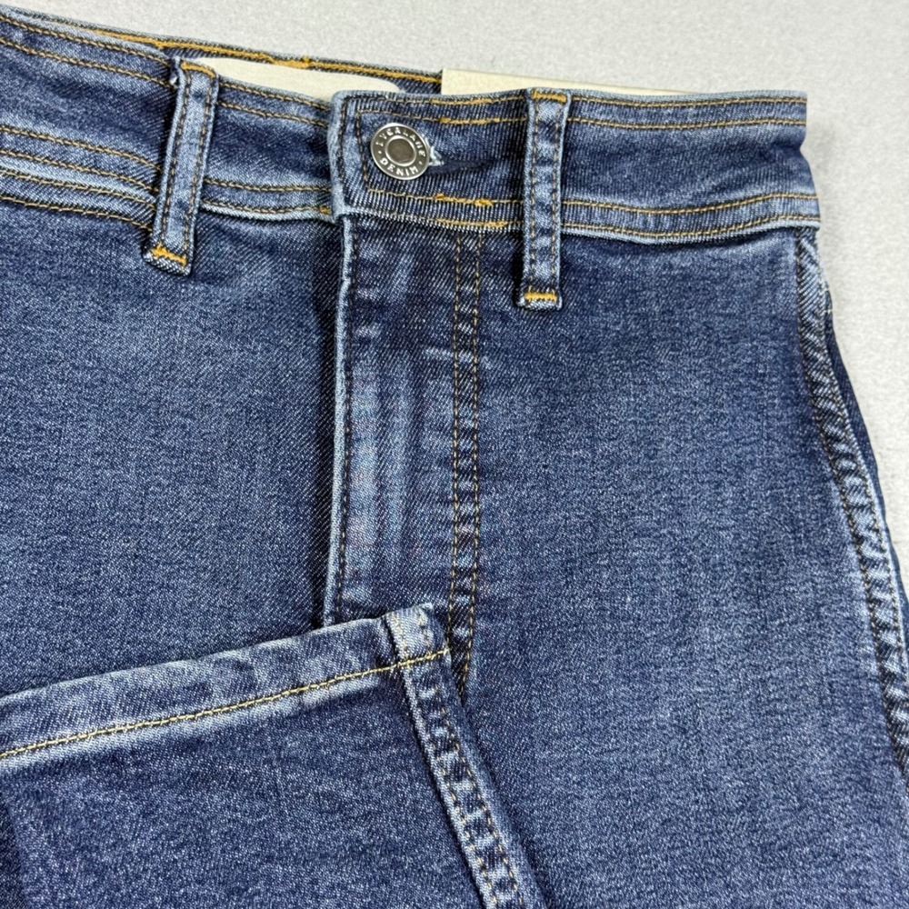 Everlane The Way-High Skinny Jean Organic Cotton High Rise Dark Wash Indigo 23
